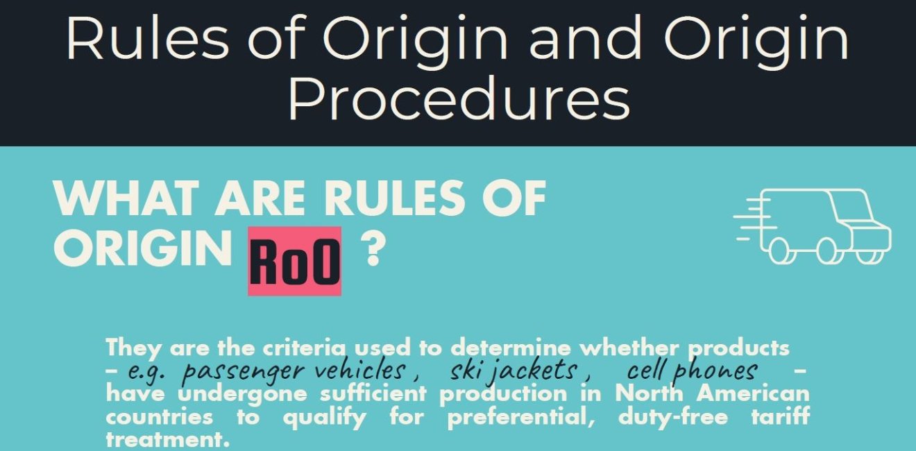 Infographic | USMCA: Rules of Origin and Origin Procedures