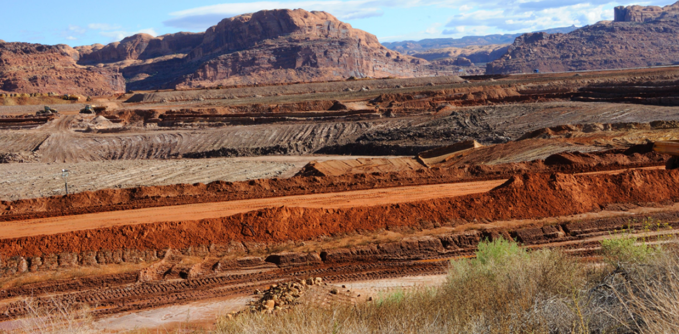 Uranium Mine Tailings Clean-Up near Moab