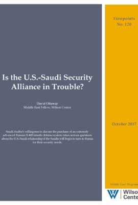 Is the U.S.-Saudi Security Alliance in Trouble?