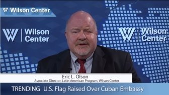 U.S. Flag Raised over Cuban Embassy