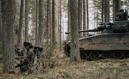 Defense Exercise Aurora 23 on Gotland