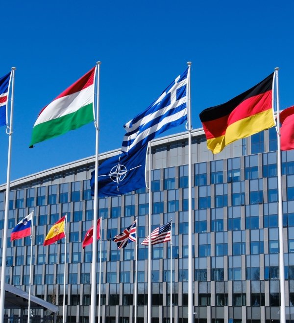 NATO HQ Flags