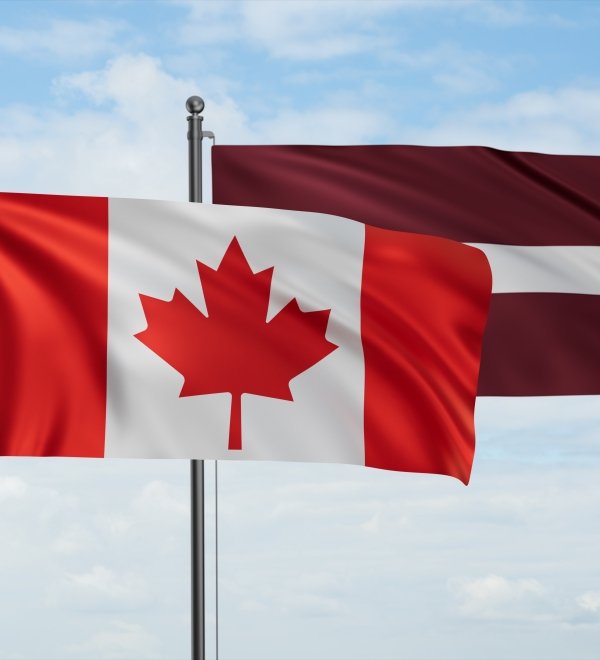 Canada and Latvia