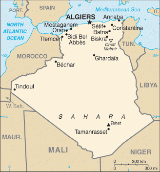 Algeria Map