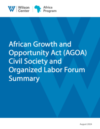 AGOA CSOL Report - Wilson Center