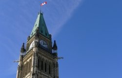 Tower of Canadian Parliament