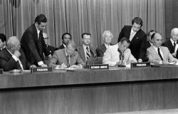 President Jimmy Carter and President Torrijos Panama