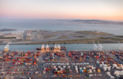 Aerial Photo of Port