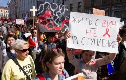 Demonstration in St. Petersburg